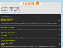 Tablet Screenshot of librarygoddesses-adultnonfiction.blogspot.com