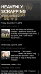 Mobile Screenshot of heavenlyscrapping.blogspot.com