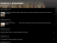 Tablet Screenshot of heavenlyscrapping.blogspot.com