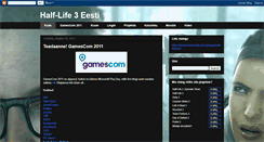 Desktop Screenshot of halflife3est.blogspot.com