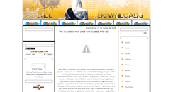 Desktop Screenshot of killdownloads.blogspot.com
