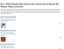 Tablet Screenshot of mallumasalahotactress.blogspot.com