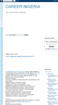 Mobile Screenshot of careernig.blogspot.com