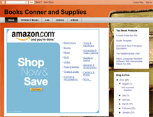 Tablet Screenshot of booksconner.blogspot.com