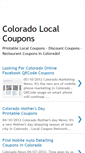 Mobile Screenshot of colorado-local-coupons.blogspot.com