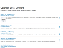 Tablet Screenshot of colorado-local-coupons.blogspot.com