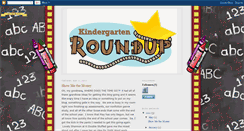 Desktop Screenshot of kindergartenroundup.blogspot.com