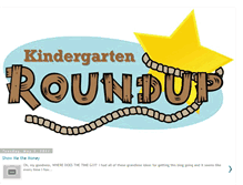 Tablet Screenshot of kindergartenroundup.blogspot.com