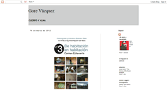 Desktop Screenshot of gorevazquez.blogspot.com