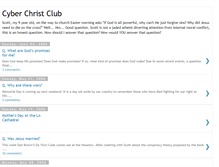 Tablet Screenshot of cyberchristclub.blogspot.com