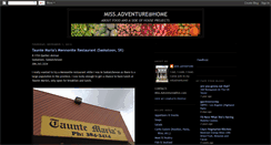 Desktop Screenshot of missadventureathome.blogspot.com