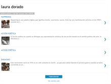 Tablet Screenshot of lauradorado.blogspot.com