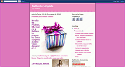 Desktop Screenshot of lojakalliente-lingerie.blogspot.com