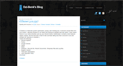 Desktop Screenshot of dzibenk.blogspot.com