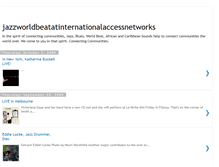 Tablet Screenshot of jazzworldbeatatinternationalaccessnet.blogspot.com