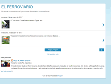 Tablet Screenshot of ferrocarrilestrenesyestaciones.blogspot.com