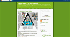 Desktop Screenshot of miamisouthfloridahospital.blogspot.com