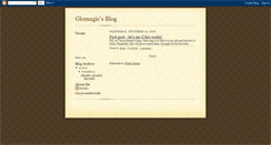 Desktop Screenshot of glomagic.blogspot.com