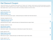 Tablet Screenshot of getdiscountcoupon.blogspot.com