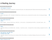 Tablet Screenshot of pattyshealingjourney.blogspot.com
