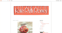 Desktop Screenshot of kateruthromey.blogspot.com