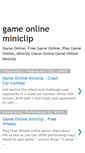 Mobile Screenshot of gameonlineminiclip.blogspot.com