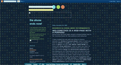 Desktop Screenshot of endofabuse.blogspot.com