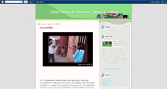Desktop Screenshot of cajon-virtual-textos.blogspot.com