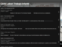 Tablet Screenshot of notrabajo-infantilrd.blogspot.com