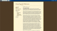 Desktop Screenshot of laurafromugandawithlove.blogspot.com