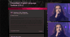 Desktop Screenshot of cleverlearnenglishlanguageinstitute.blogspot.com