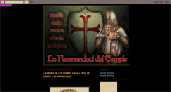 Desktop Screenshot of la-hermandad-del-temple.blogspot.com