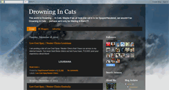 Desktop Screenshot of drowningincats.blogspot.com