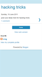 Mobile Screenshot of ghostdogethicalhacking.blogspot.com