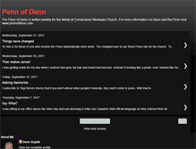 Tablet Screenshot of pennofdenn.blogspot.com