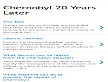 Tablet Screenshot of chernobylnow.blogspot.com