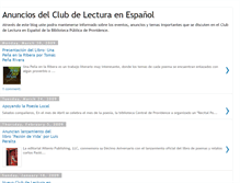 Tablet Screenshot of clubdelecturainformacion.blogspot.com