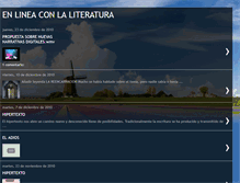 Tablet Screenshot of clickliteratura.blogspot.com