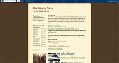 Desktop Screenshot of cerritoscollegelibrary.blogspot.com