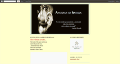 Desktop Screenshot of anatomiadossentidos.blogspot.com