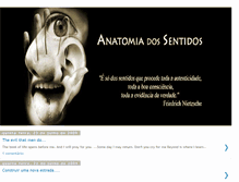 Tablet Screenshot of anatomiadossentidos.blogspot.com