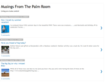 Tablet Screenshot of palm-room-musings.blogspot.com