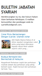 Mobile Screenshot of buletinsyariah.blogspot.com