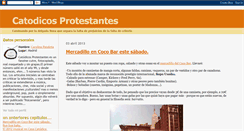 Desktop Screenshot of catodicosprotestantes.blogspot.com