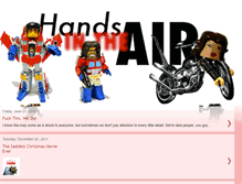 Tablet Screenshot of hands-in-the-air.blogspot.com