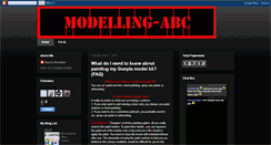 Desktop Screenshot of modelling-abc.blogspot.com