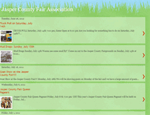 Tablet Screenshot of jaspercountyfairassociation.blogspot.com