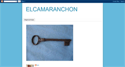 Desktop Screenshot of elcamaranchon.blogspot.com