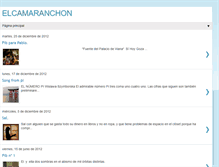 Tablet Screenshot of elcamaranchon.blogspot.com