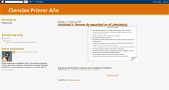 Desktop Screenshot of cienciasnaturales1a.blogspot.com